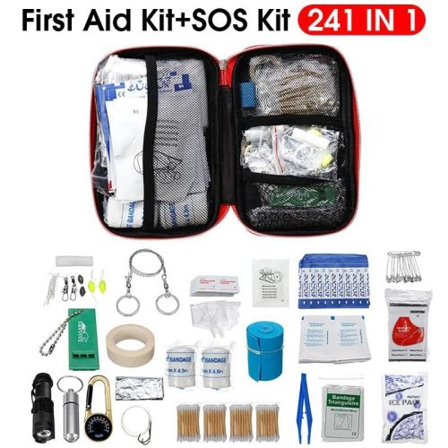 Emergency Survival Kit for Camping Hiking Adventures Emergency Survival Kit for Camping Hiking Adventures